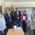 La consejera de Educación visita el IES Vía de la Plata de Guijuelo