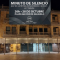 Minuto de silencio en Guijuelo por las víctimas del tren de Toledo